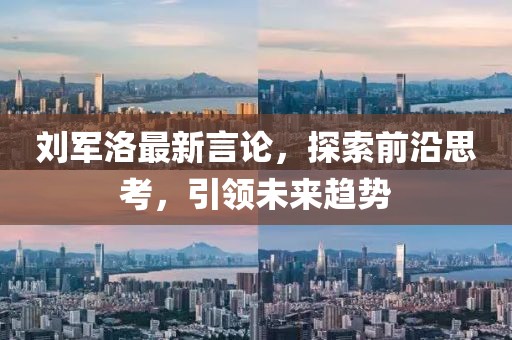 劉軍洛最新言論,探索前沿思考,引領(lǐng)未來趨勢