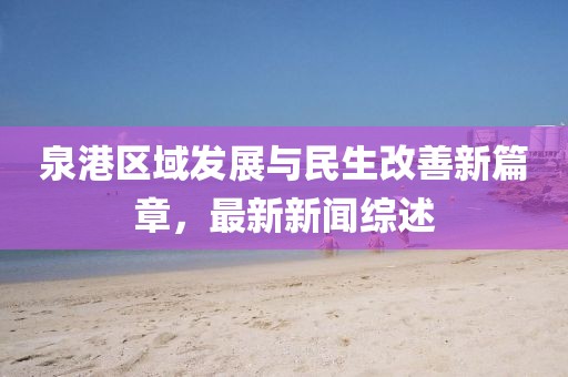 泉港區域發展與民生改善新篇章,最新新聞綜述