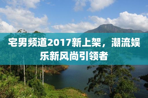 宅男頻道2017新上架,潮流娛樂新風尚引領者