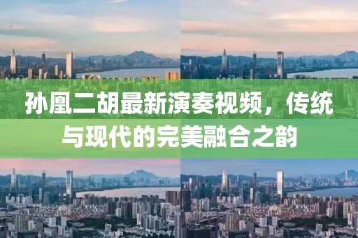 孫凰二胡最新演奏視頻,傳統(tǒng)與現(xiàn)代的完美融合之韻