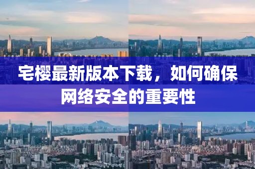 宅櫻最新版本下載,如何確保網絡安全的重要性