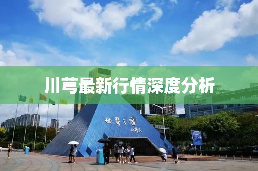 川芎最新行情深度分析