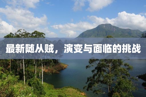 最新隨從賊,演變與面臨的挑戰(zhàn)