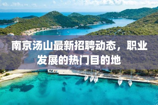 南京湯山最新招聘動態,職業發展的熱門目的地