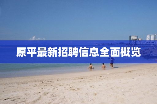 原平最新招聘信息全面概覽