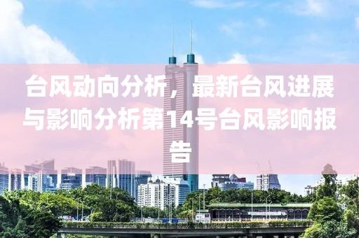 臺風動向分析,最新臺風進展與影響分析第14號臺風影響報告