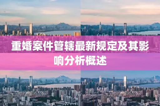 重婚案件管轄最新規(guī)定及其影響分析概述