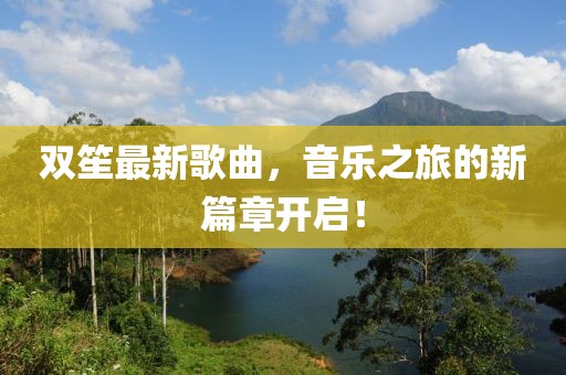雙笙最新歌曲,音樂之旅的新篇章開啟!