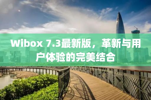 Wibox 7.3最新版,革新與用戶體驗的完美結合