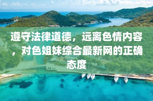 遵守法律道德,遠離色情內容,對色姐妹綜合最新網的正確態度