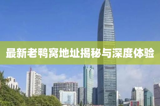 最新老鴨窩地址揭秘與深度體驗(yàn)