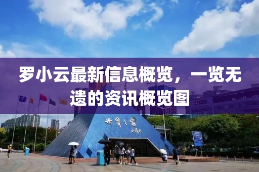 羅小云最新信息概覽，一覽無遺的資訊概覽圖