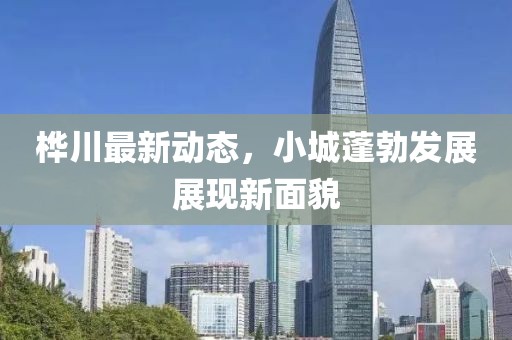 樺川最新動態,小城蓬勃發展展現新面貌