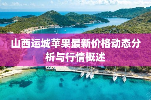 山西運城蘋果最新價格動態分析與行情概述