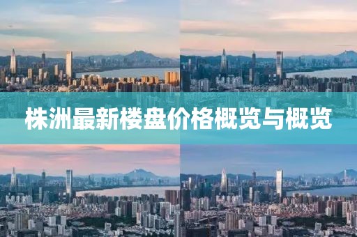 株洲最新樓盤價格概覽與概覽