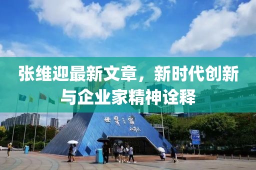 張維迎最新文章,新時代創新與企業家精神詮釋