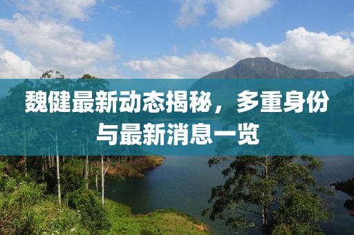 魏健最新動態揭秘,多重身份與最新消息一覽