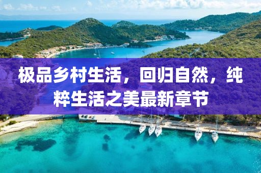 極品鄉村生活,回歸自然,純粹生活之美最新章節