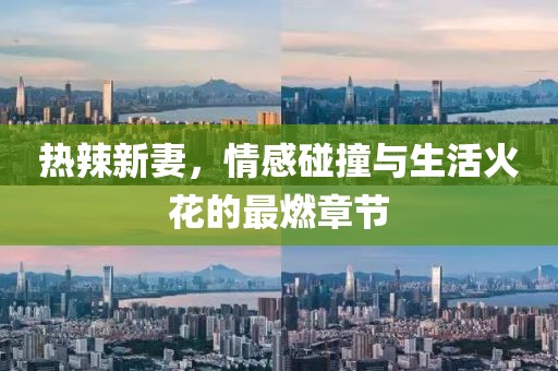 熱辣新妻,情感碰撞與生活火花的最燃章節