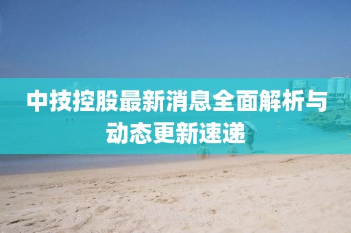 中技控股最新消息全面解析與動(dòng)態(tài)更新速遞