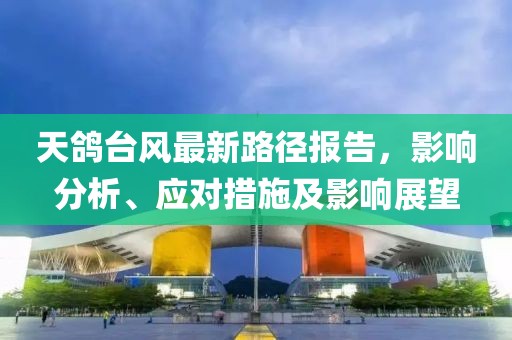 天鴿臺(tái)風(fēng)最新路徑報(bào)告,影響分析、應(yīng)對(duì)措施及影響展望