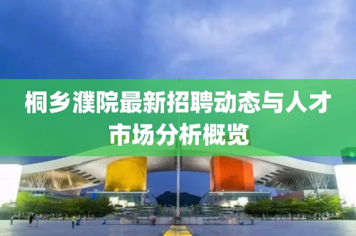 桐鄉濮院最新招聘動態與人才市場分析概覽