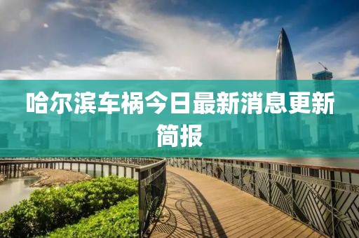 哈爾濱車禍今日最新消息更新簡報
