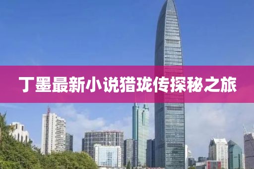 丁墨最新小說獵瓏傳探秘之旅