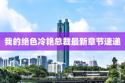 我的絕色冷艷總裁最新章節(jié)速遞