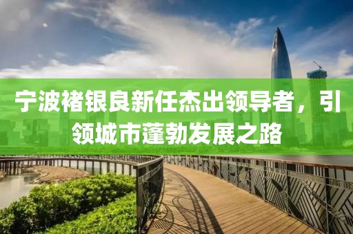 寧波褚銀良新任杰出領導者,引領城市蓬勃發展之路