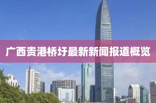 廣西貴港橋圩最新新聞報道概覽