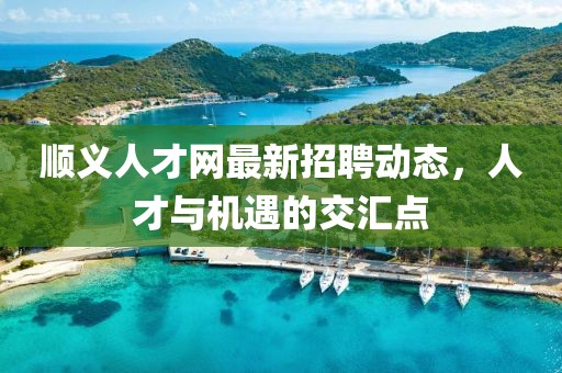 順義人才網最新招聘動態,人才與機遇的交匯點
