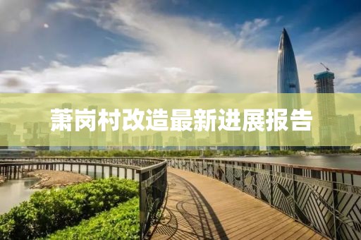 蕭崗村改造最新進(jìn)展報(bào)告