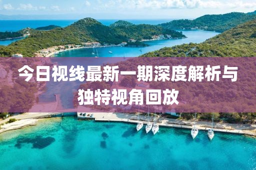 今日視線最新一期深度解析與獨特視角回放