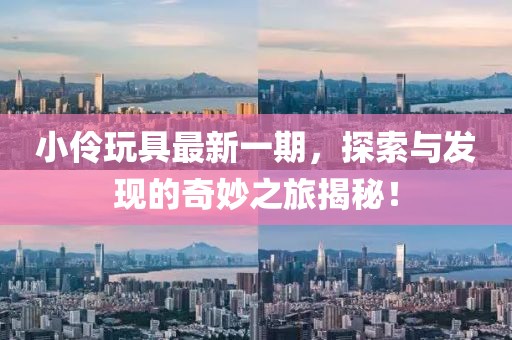 小伶玩具最新一期,探索與發(fā)現(xiàn)的奇妙之旅揭秘!
