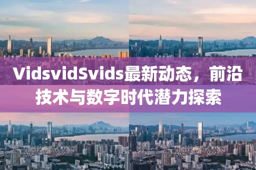 VidsvidSvids最新動態,前沿技術與數字時代潛力探索