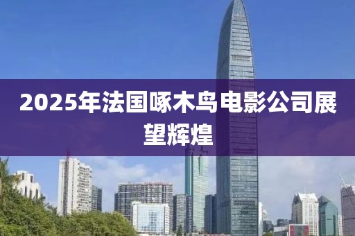 2025年法國啄木鳥電影公司展望輝煌