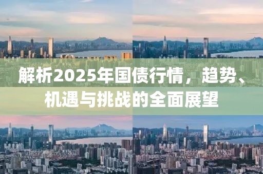 解析2025年國債行情,趨勢、機遇與挑戰的全面展望