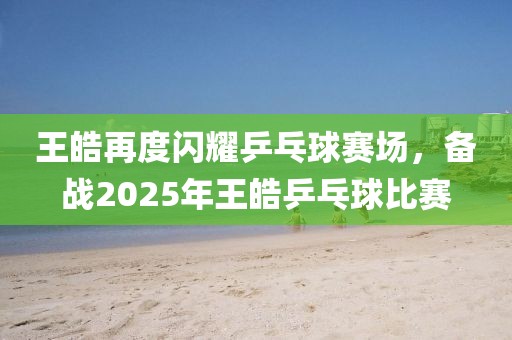 王皓再度閃耀乒乓球賽場,備戰2025年王皓乒乓球比賽