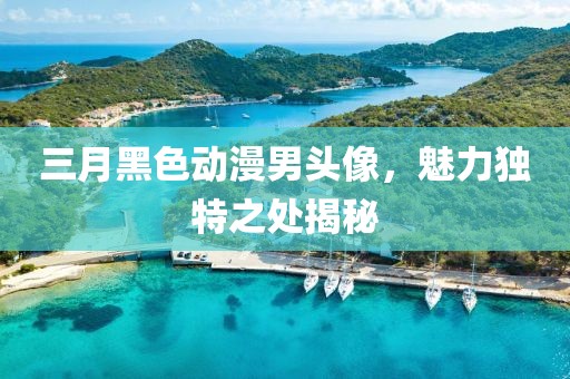 三月黑色動漫男頭像,魅力獨特之處揭秘