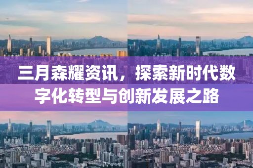 三月森耀資訊,探索新時代數字化轉型與創新發展之路