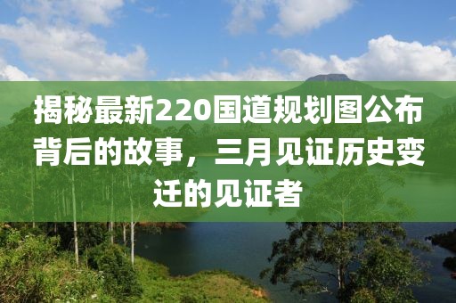 揭秘最新220國(guó)道規(guī)劃圖公布背后的故事,三月見證歷史變遷的見證者