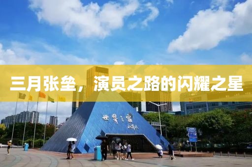 三月張壘,演員之路的閃耀之星