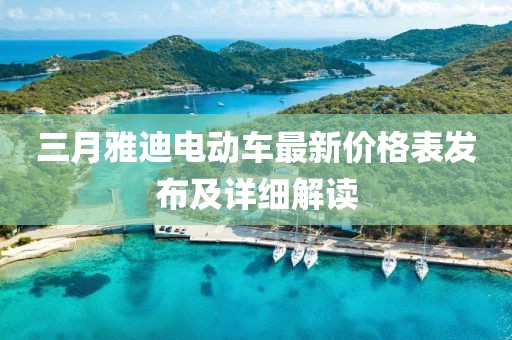 三月雅迪電動車最新價格表發(fā)布及詳細解讀