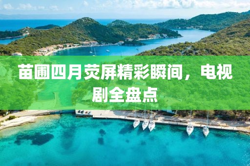 苗圃四月熒屏精彩瞬間,電視劇全盤點