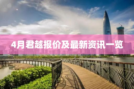 4月君越報價及最新資訊一覽