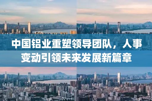 中國鋁業重塑領導團隊,人事變動引領未來發展新篇章