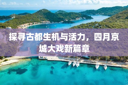 探尋古都生機與活力,四月京城大戲新篇章