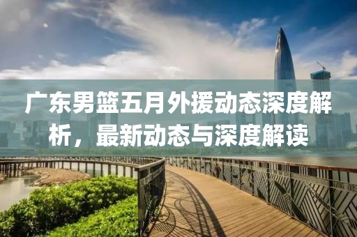 廣東男籃五月外援動態深度解析,最新動態與深度解讀