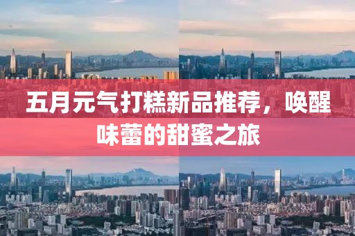 五月元氣打糕新品推薦,喚醒味蕾的甜蜜之旅
